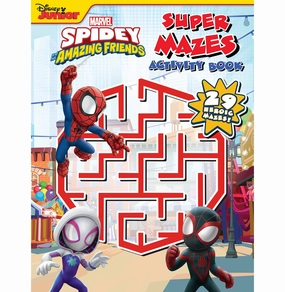 Disney Junior: Spidey And His Amazing Friends : Super Mazes Activity Book [Paperback] Parragon Books Little builders