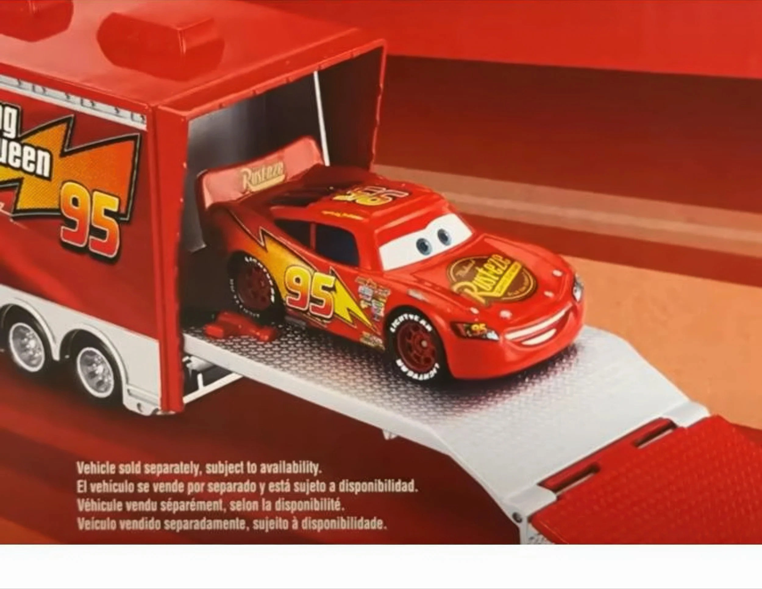 Disney Pixar Cars Mack Hauler Young minds at work Playroom learning