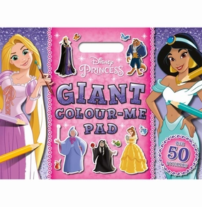 Disney Princess Giant Colouring Me Pad [Paperback] Parragon Publishing India Learn at home Playful learning