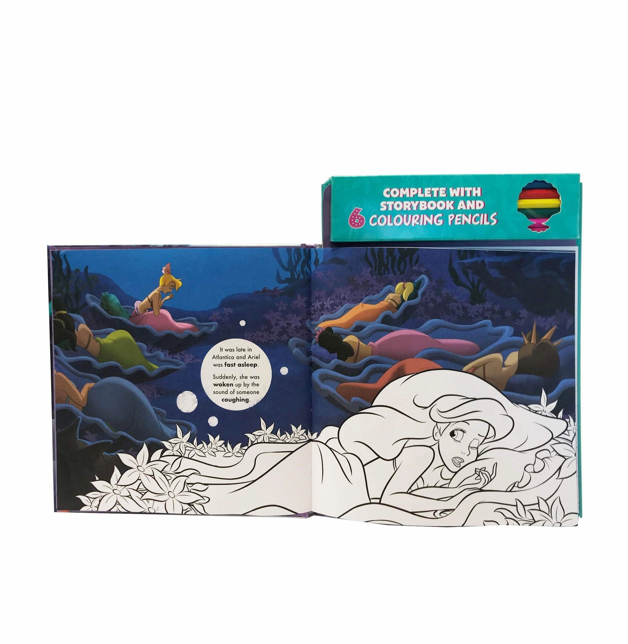 Little hands Disney Princess Read & Colour Igloo