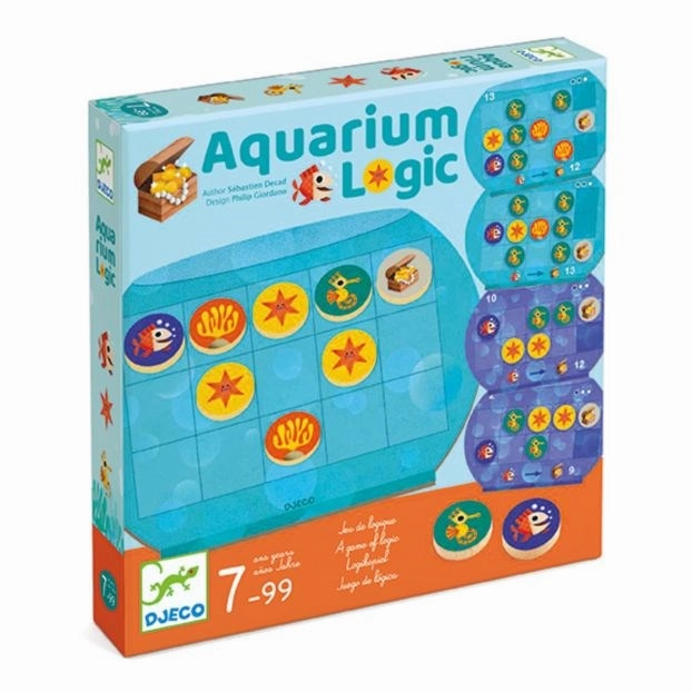 Djeco Aquaruim Logic Game Young learners Kids essentials