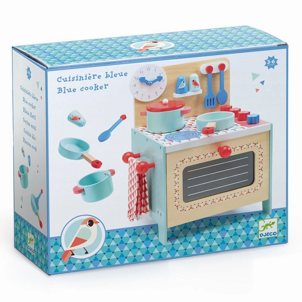 Djeco Blue Cooker Parent-approved learning