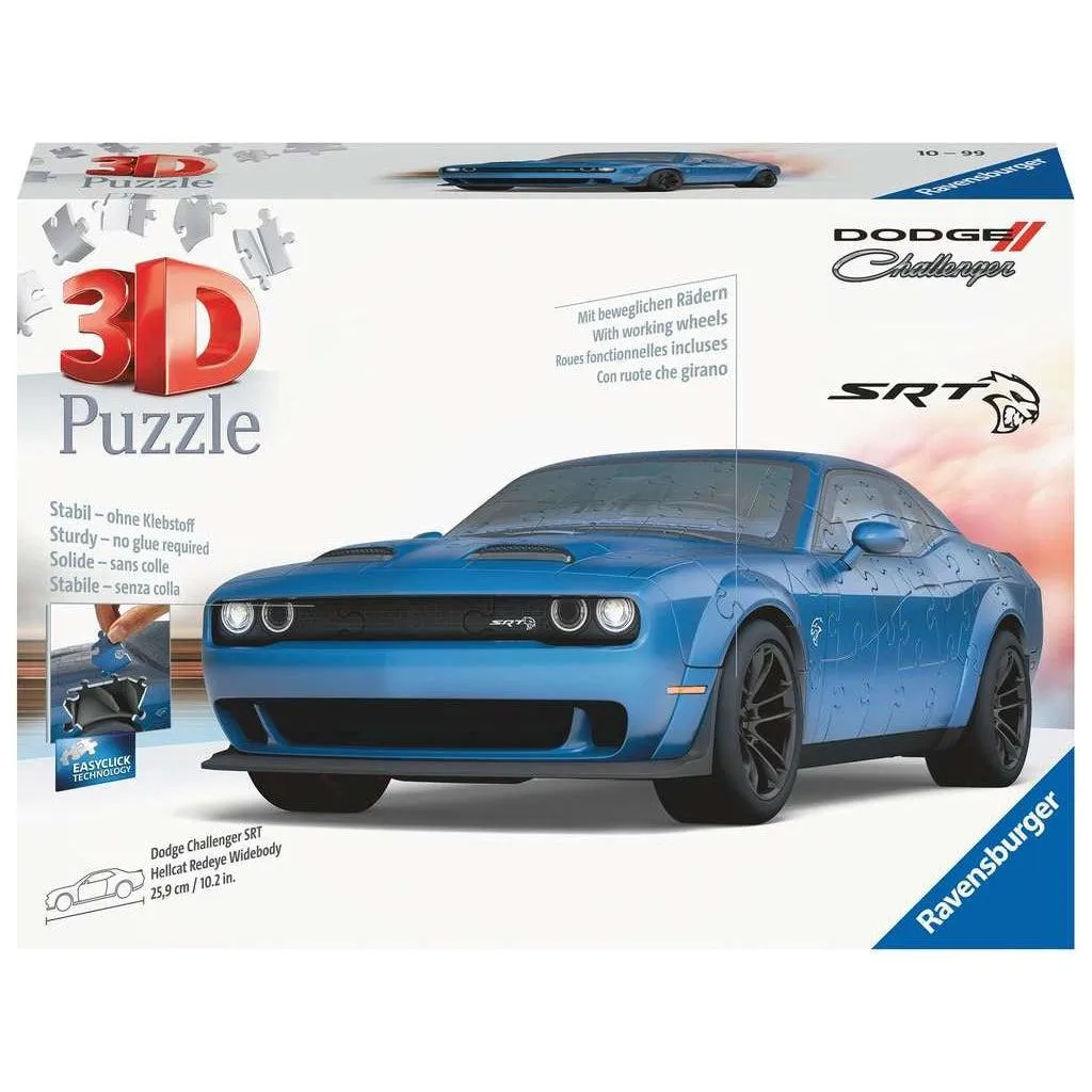 Growing minds Everyday learning Dodge Challenger Srt 3D Puzzle 108Pc