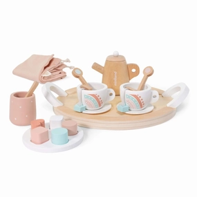 Moments of imagination Doll-Sized Wooden Tea Set