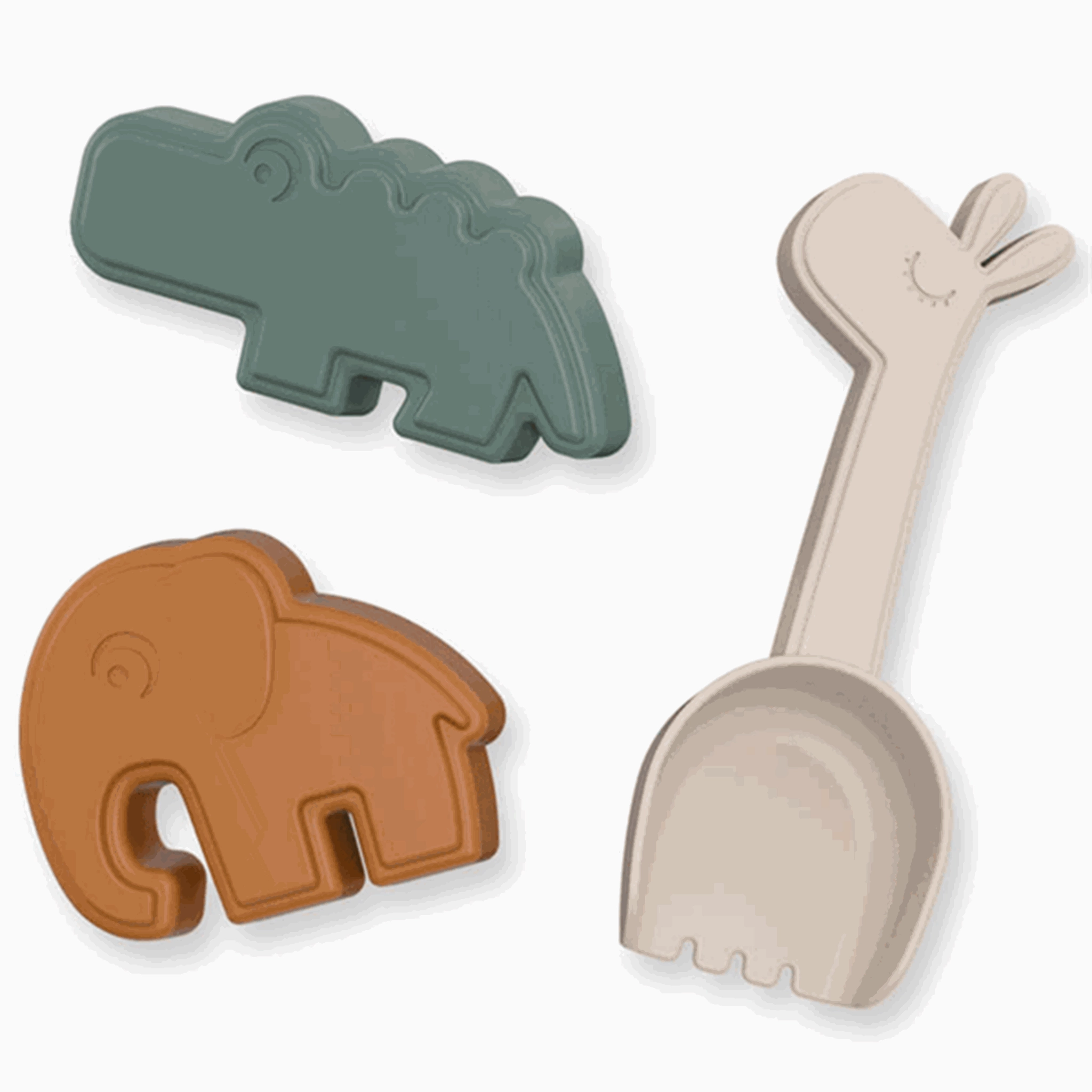 Happy hands Learning through play Done By Deer Sand Play Set 3 Pcs Deer Friends Colour Mix
