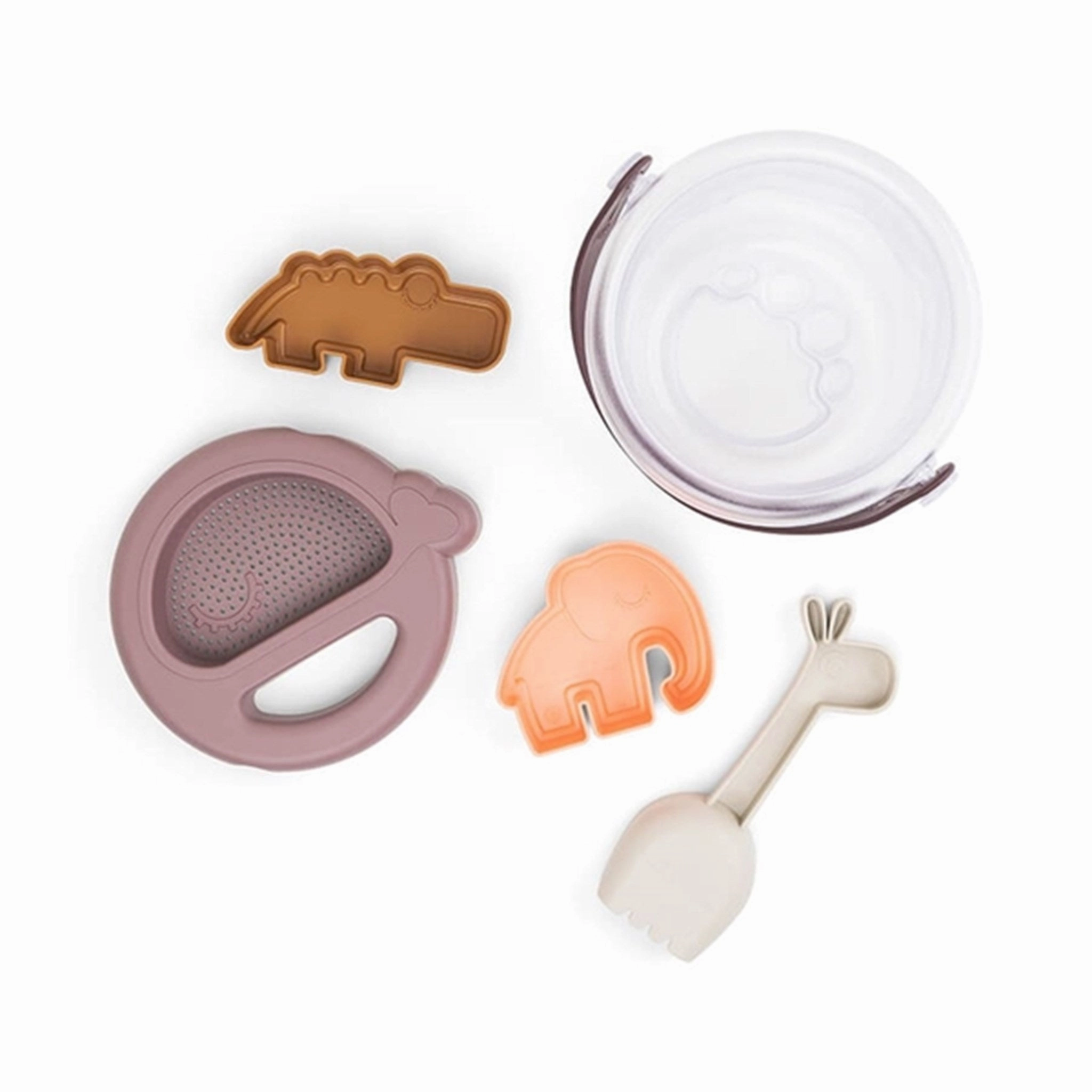 Tools for tiny thinkers Done By Deer Sand Play Set 5 Pcs Deer Friends Colour Mix