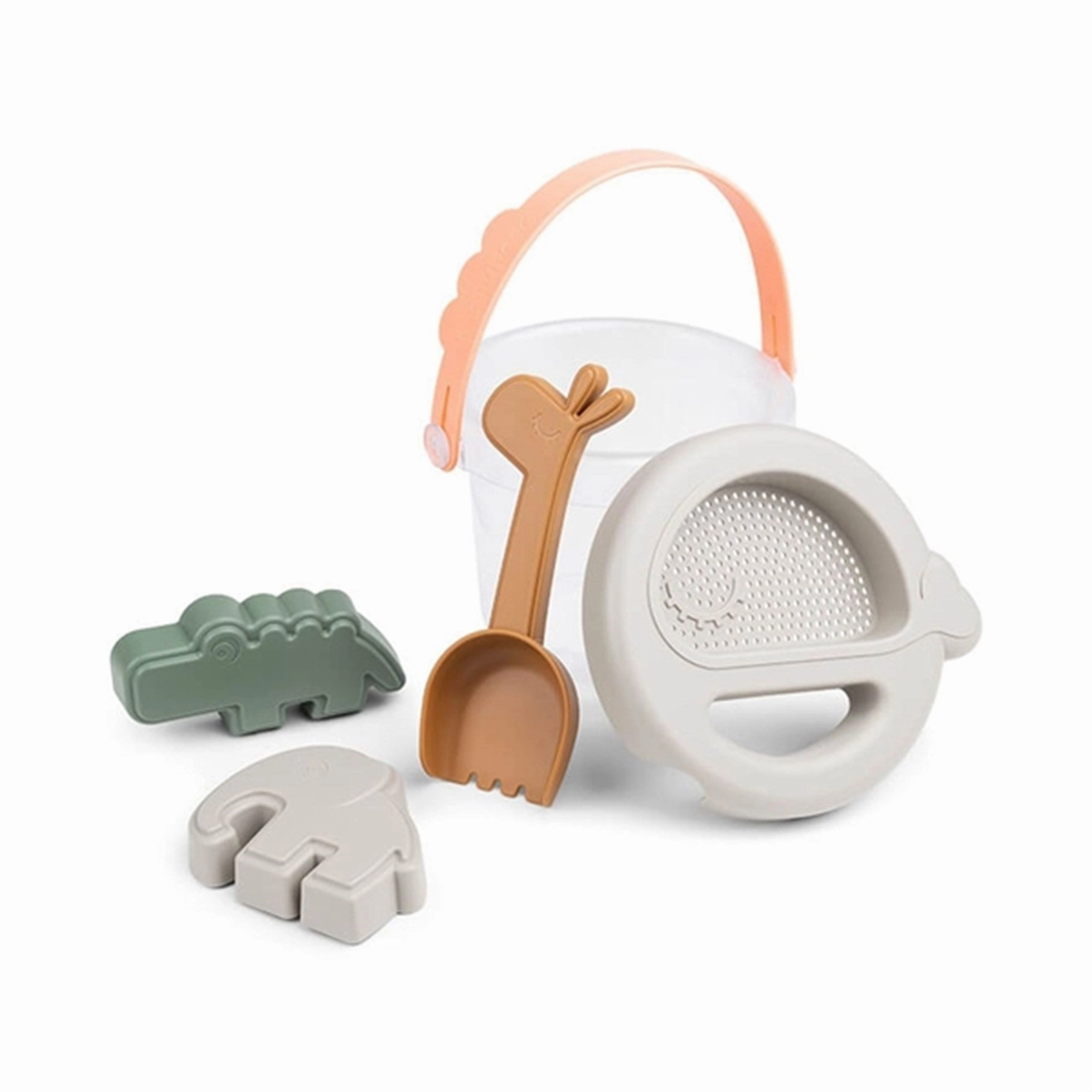 Exploration gear Young explorers Done By Deer Sand Play Set 5 Pcs Deer Friends Sand Mix