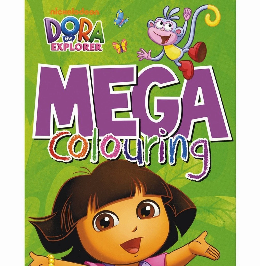 Smart little ones Dora The Explorer Mega Colouring [Paperback] Parragon