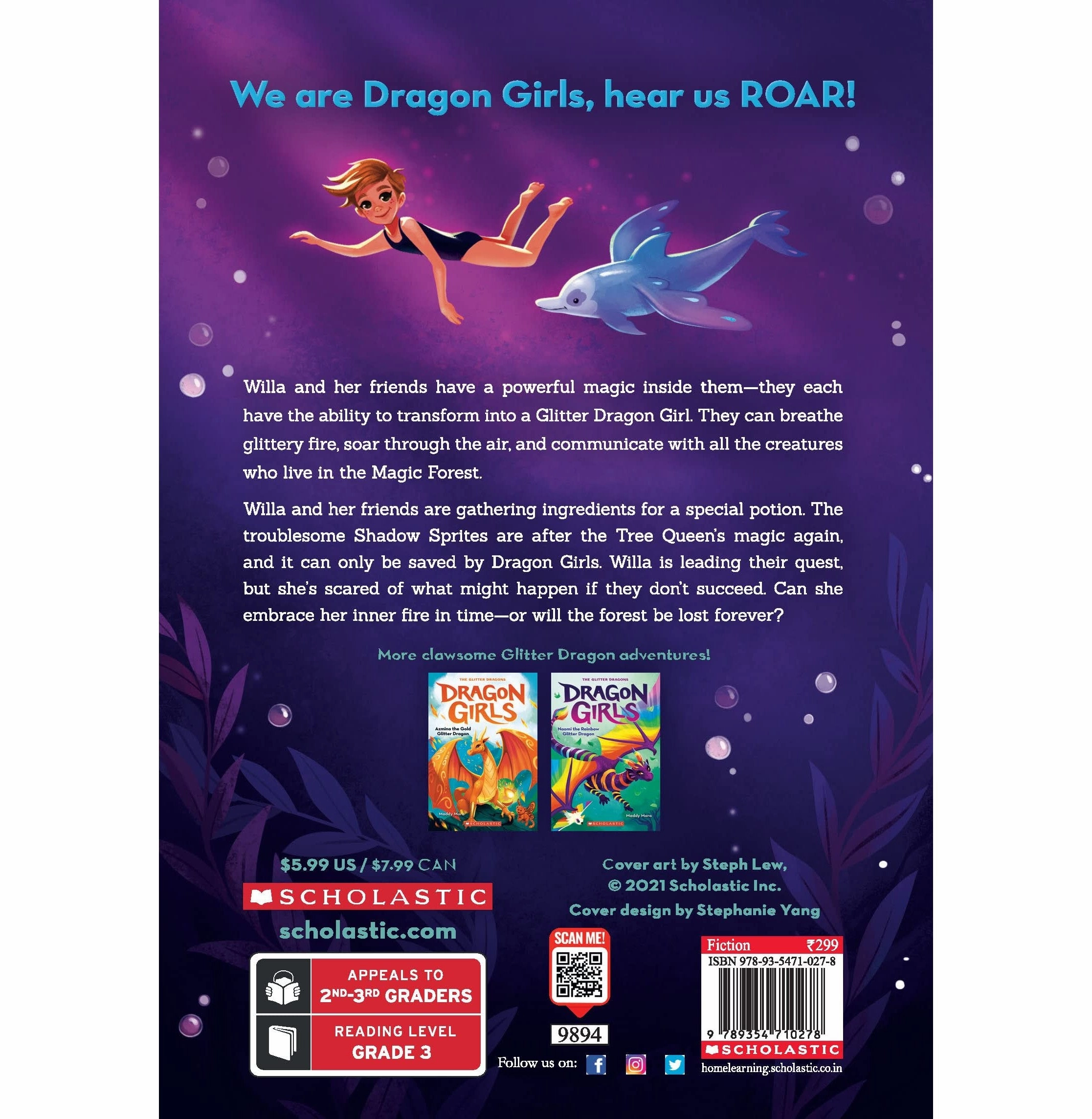 Curiosity starters Creative time for curious minds Dragon Girls #2: Willa The Silver Glitter Dragon Maddy Mara