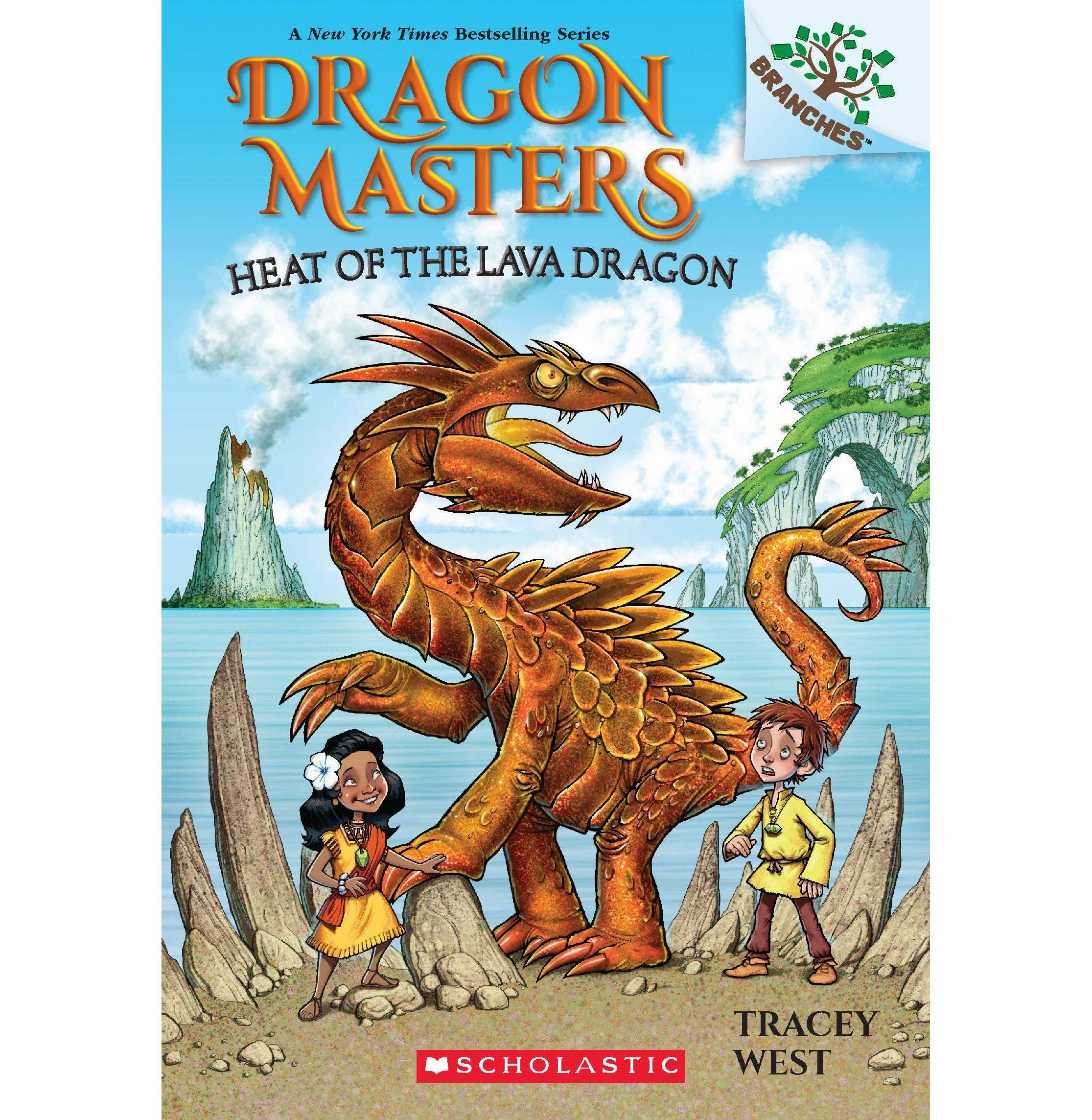 Kids essentials Inspiring creativity Dragon Masters #18: Heat Of The Lava Dragon: A Branches Book Tracey West