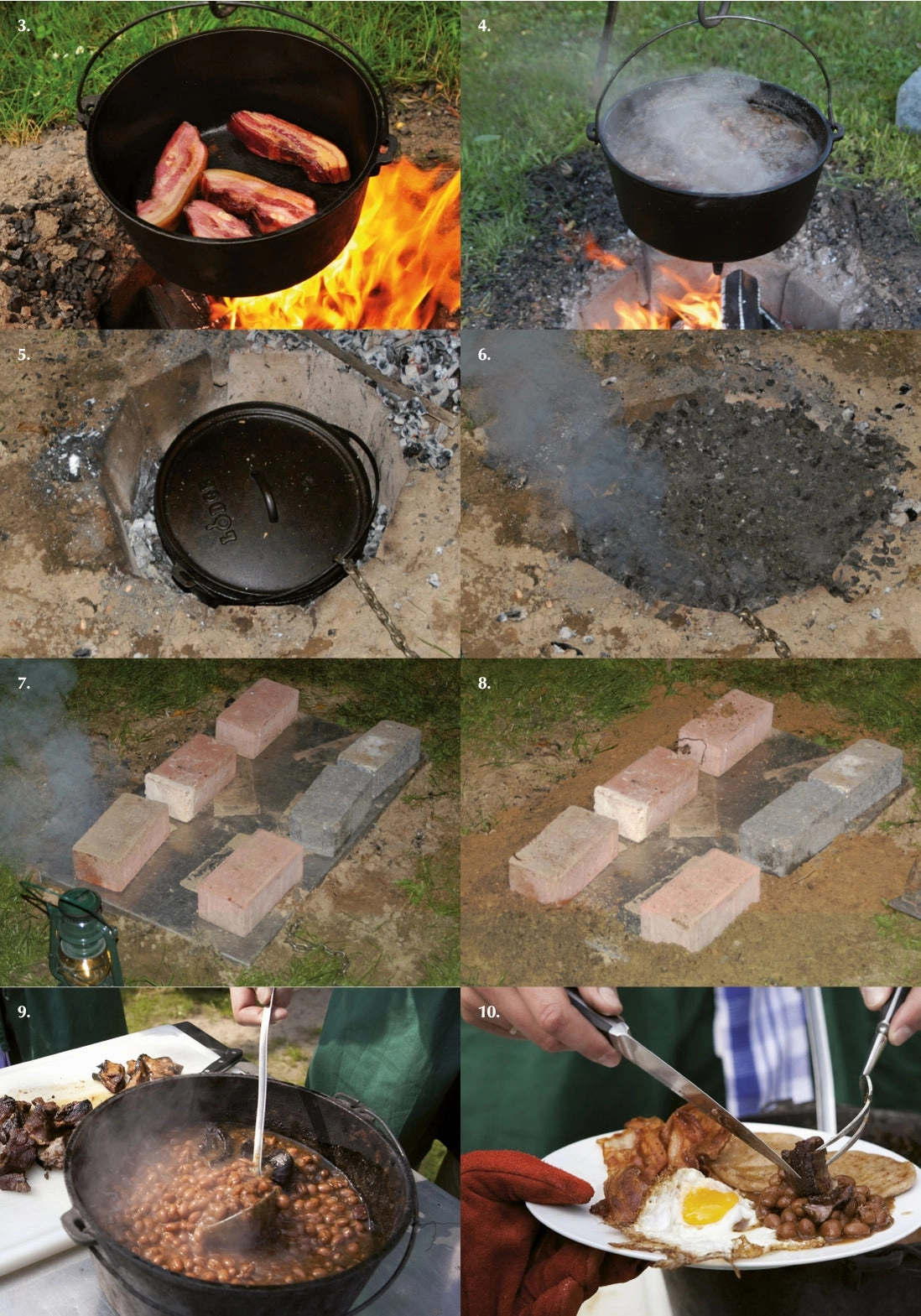 Early discovery Play & learn Dutch Oven: Cast-Iron Cooking Over An Open Fire