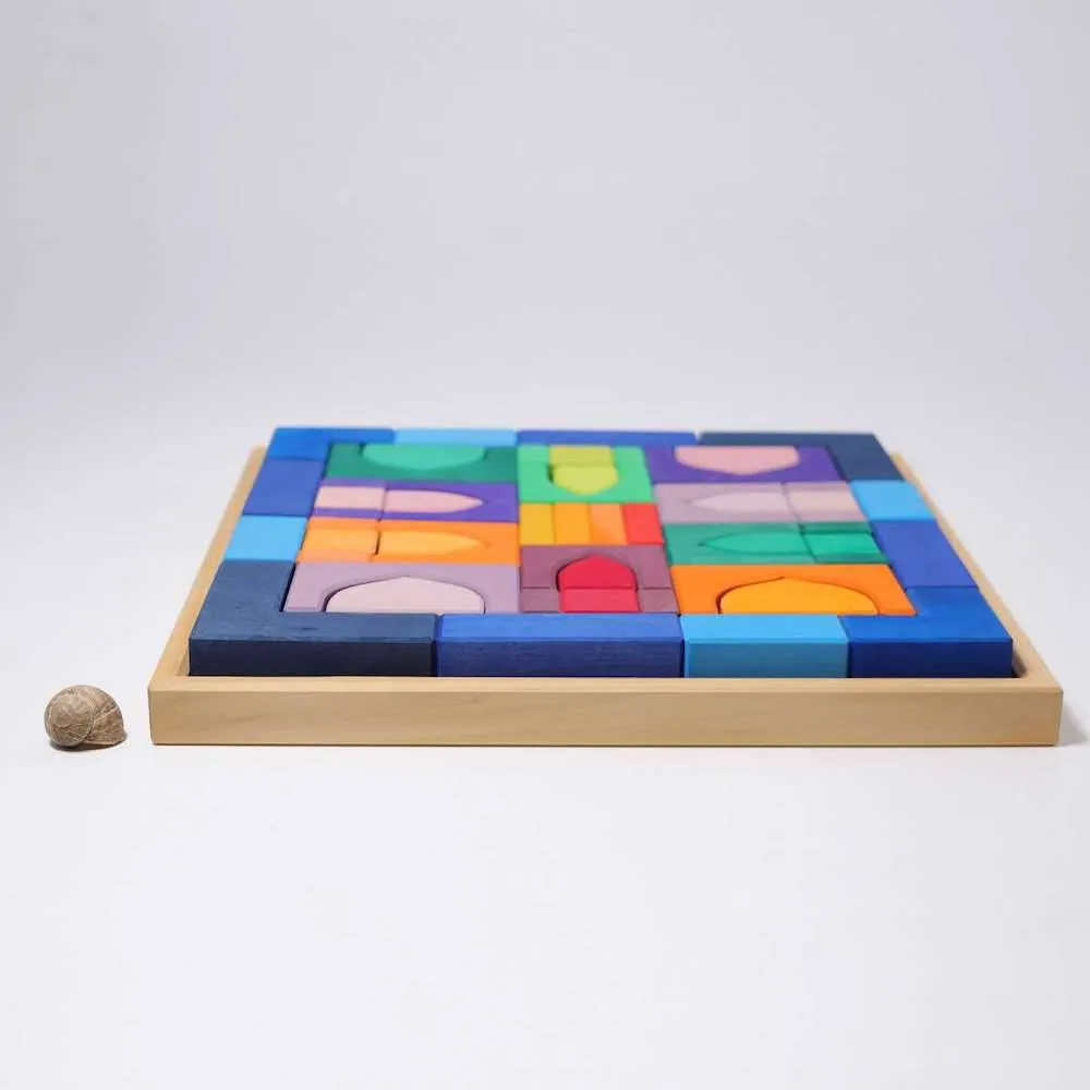 1001 Nights Wooden Blocks Building Set Child development