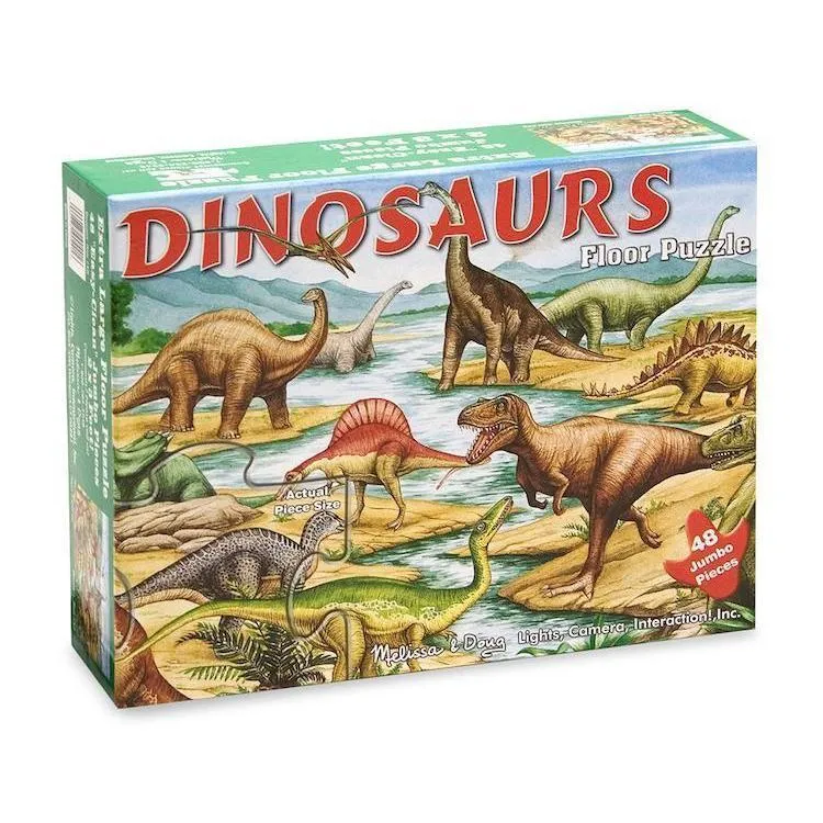 Dinosaurs Floor (48 Pc) Mini makers Preschool minds