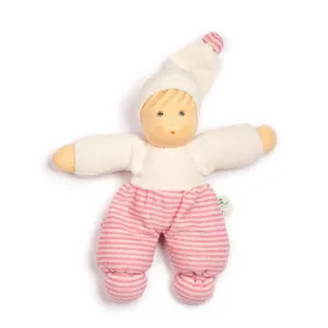 Child development Little creators Organic Waldorf Baby Doll - Pink (Multiple Skin Tones)