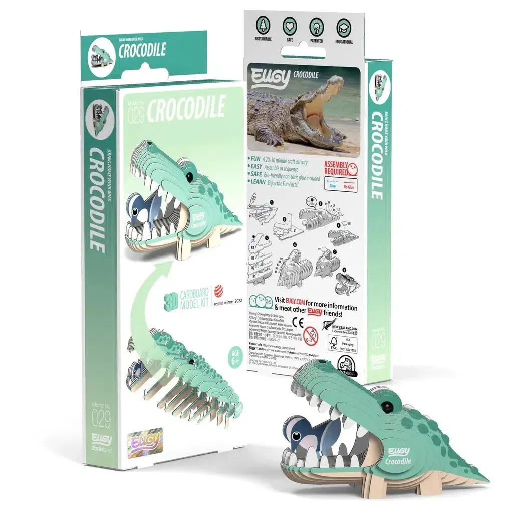 Crocodile 3D Puzzle Engaging young minds Curiosity starters