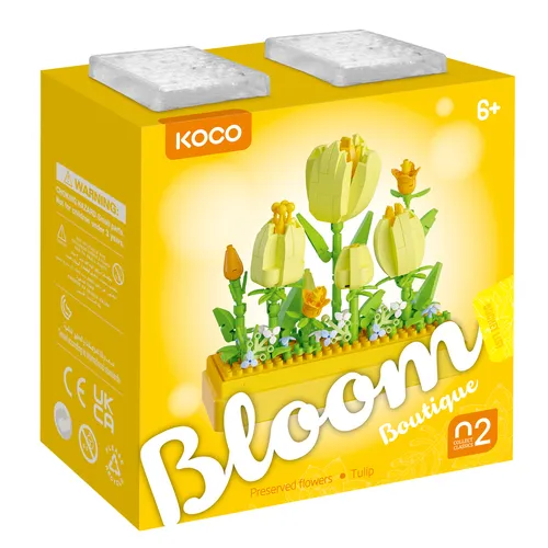 Play-based education Pocket Garden - Tulip 295Pcs