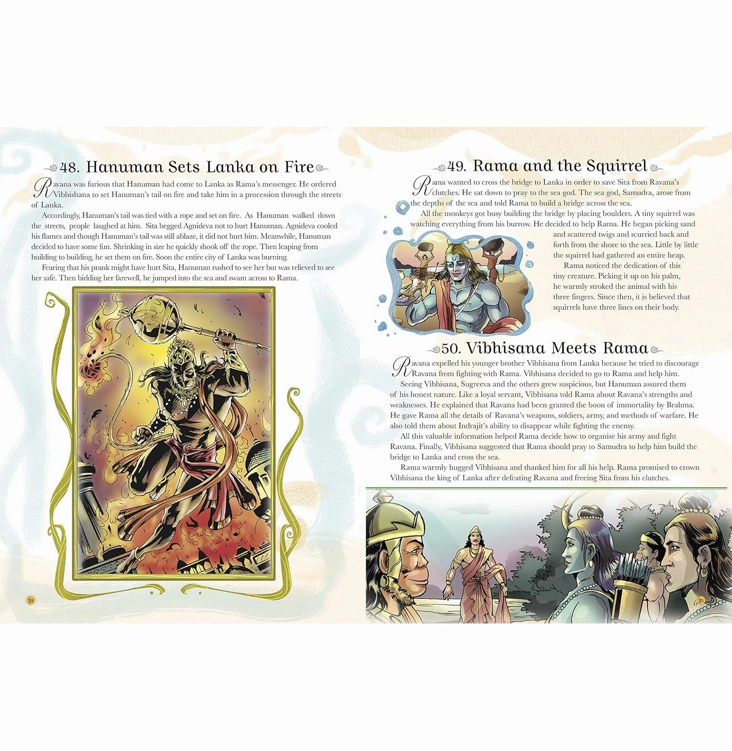 101 Tales From Indian Mythology: Illustrated Stories For Children [Paperback] Om Books Editorial Team Fun for curious minds