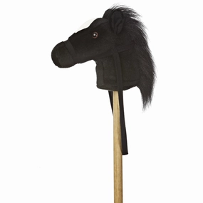 37" Black Giddy Up Stick Pony Smart activities for young learners