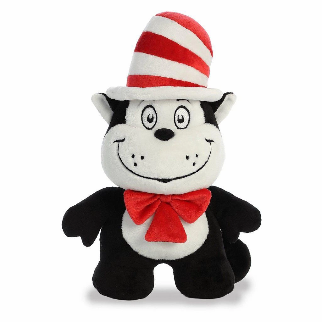 Aurora Dr. Seuss - 11" Cat In The Hat Dood Plushie Nurturing minds Learning through play