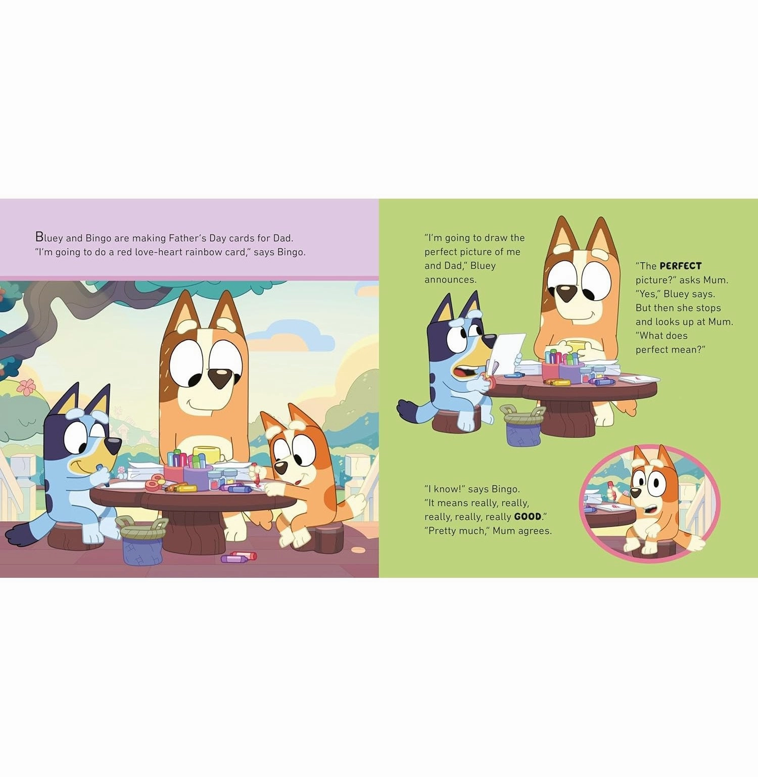 Kid-centered learning Bluey: Perfect [Paperback] Bluey
