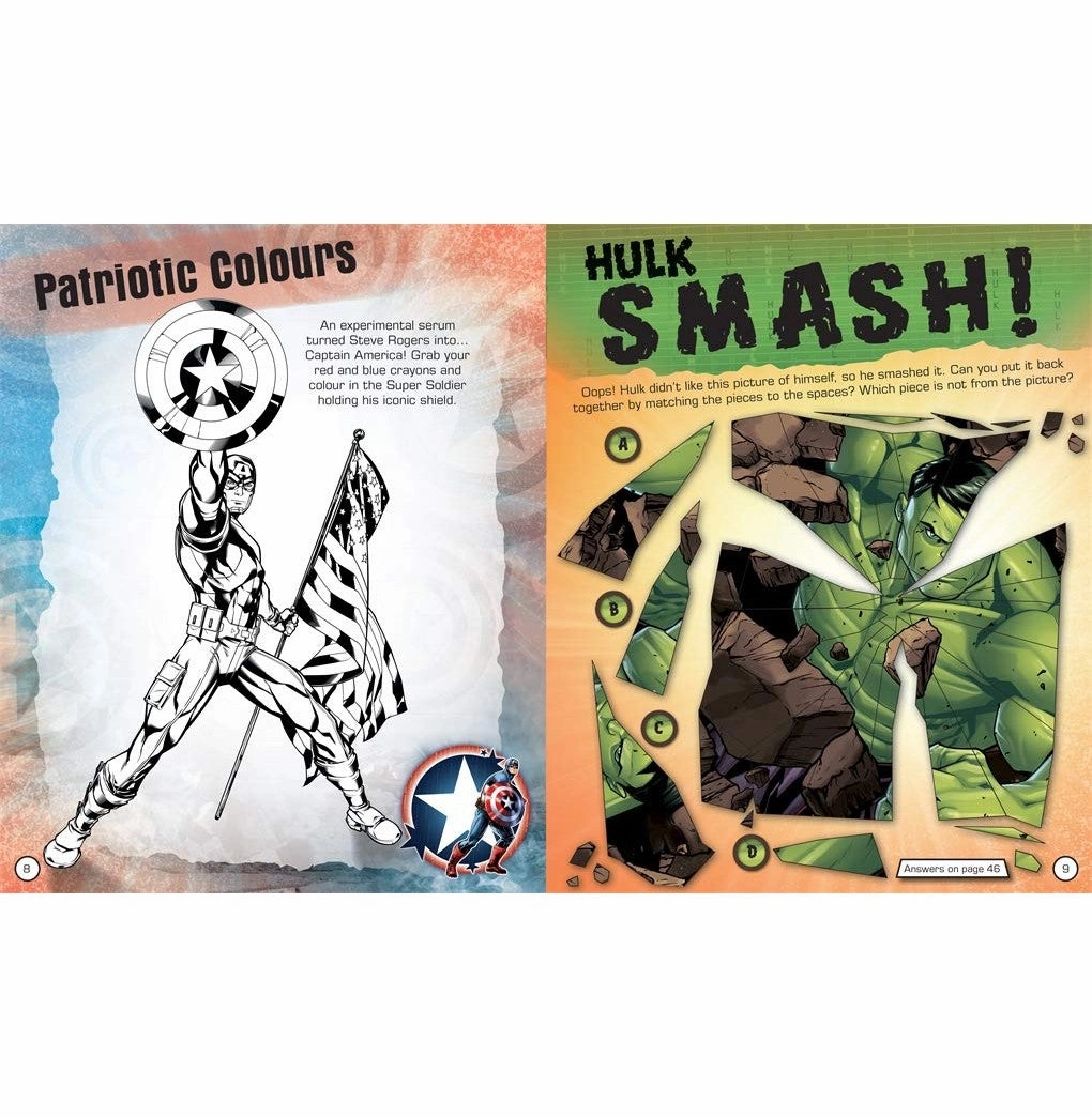 Marvel Avengers 1001 Stickers Parragon Publishing India Growth tools