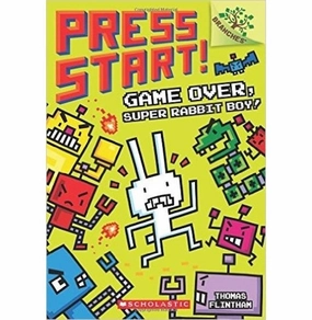 Press Start Game Over Super Rabbit Boy Busy kids Exploration made fun