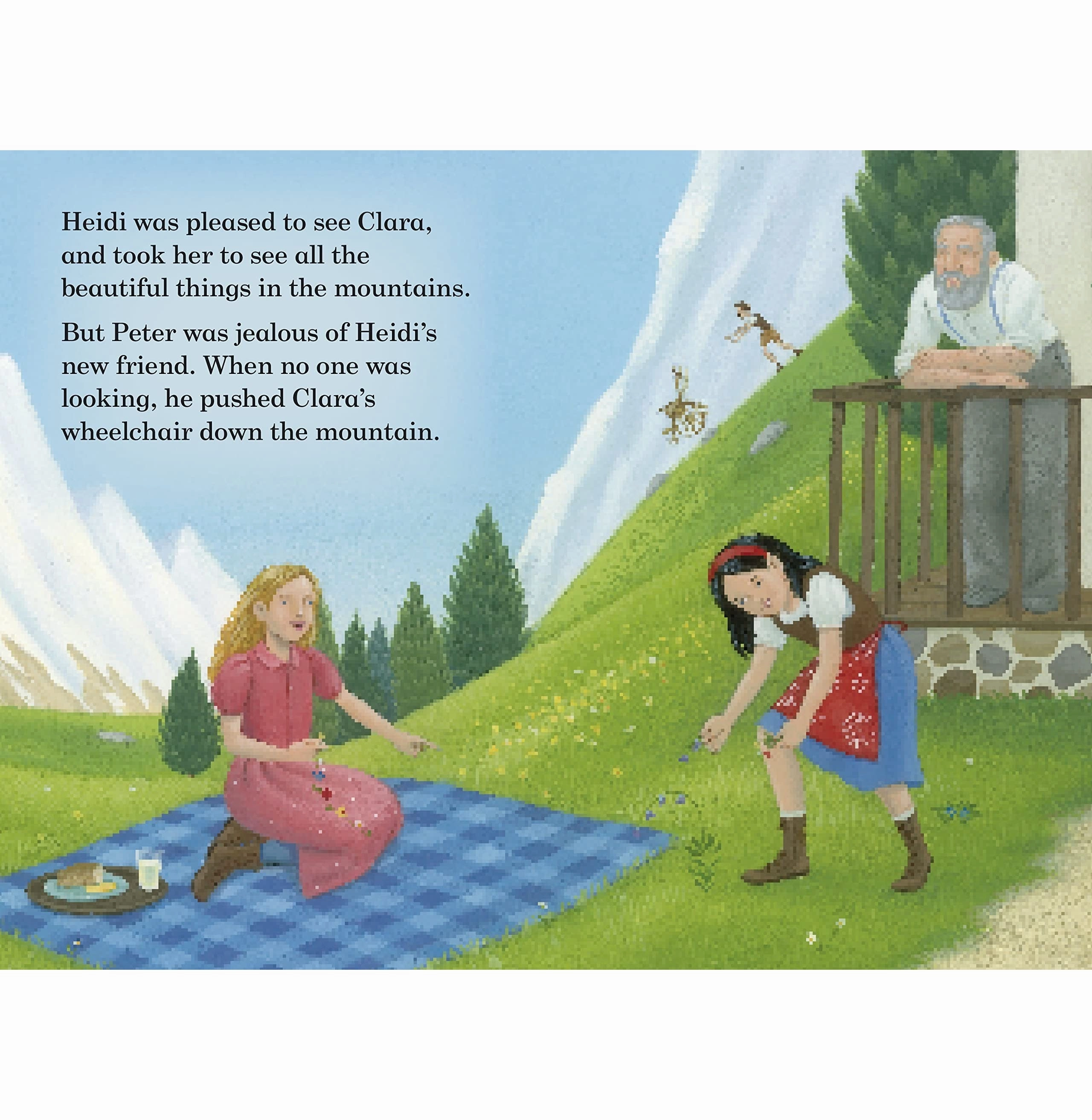 Engaging young minds Read It Yourself Heidi: Level 4 [Hardcover] Ladybird Ladybird And Hinrichsen Tamsin