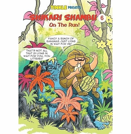 Fun that fuels growth Smart little ones Shikari Shambu 6: On The Run [Paperback] Rajani Thindiath Rajani Thindiath