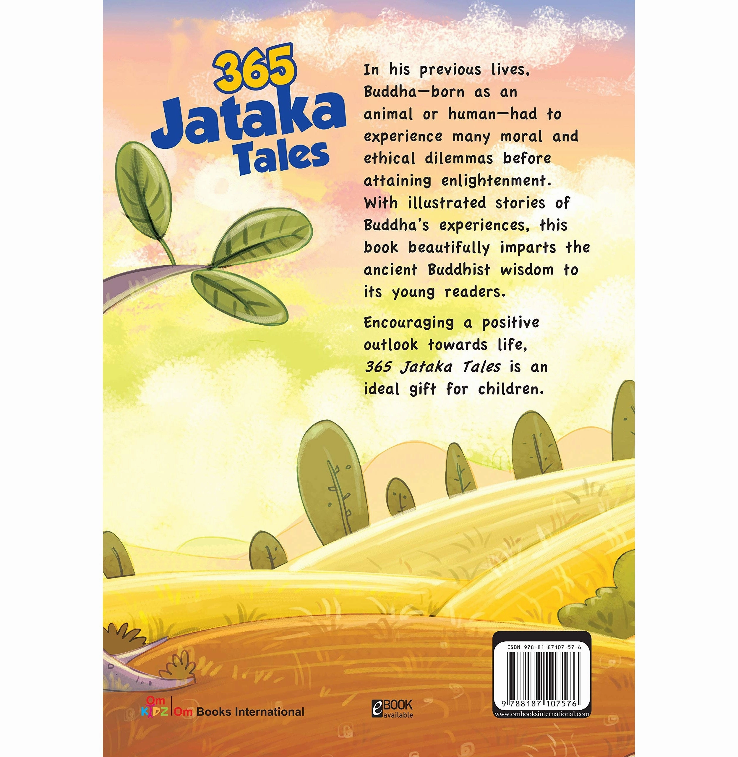 Story Books : 365 Jataka Tales (Illustrated Stories For Children) (365 Series) [Hardcover] Om Books Editorial Team Little hands
