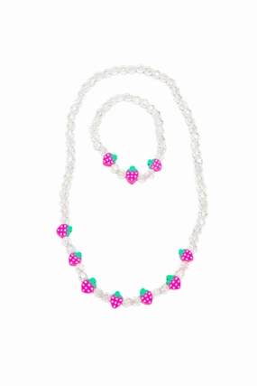 Early discovery Berry Beautiful Necklace & Bracelet Set