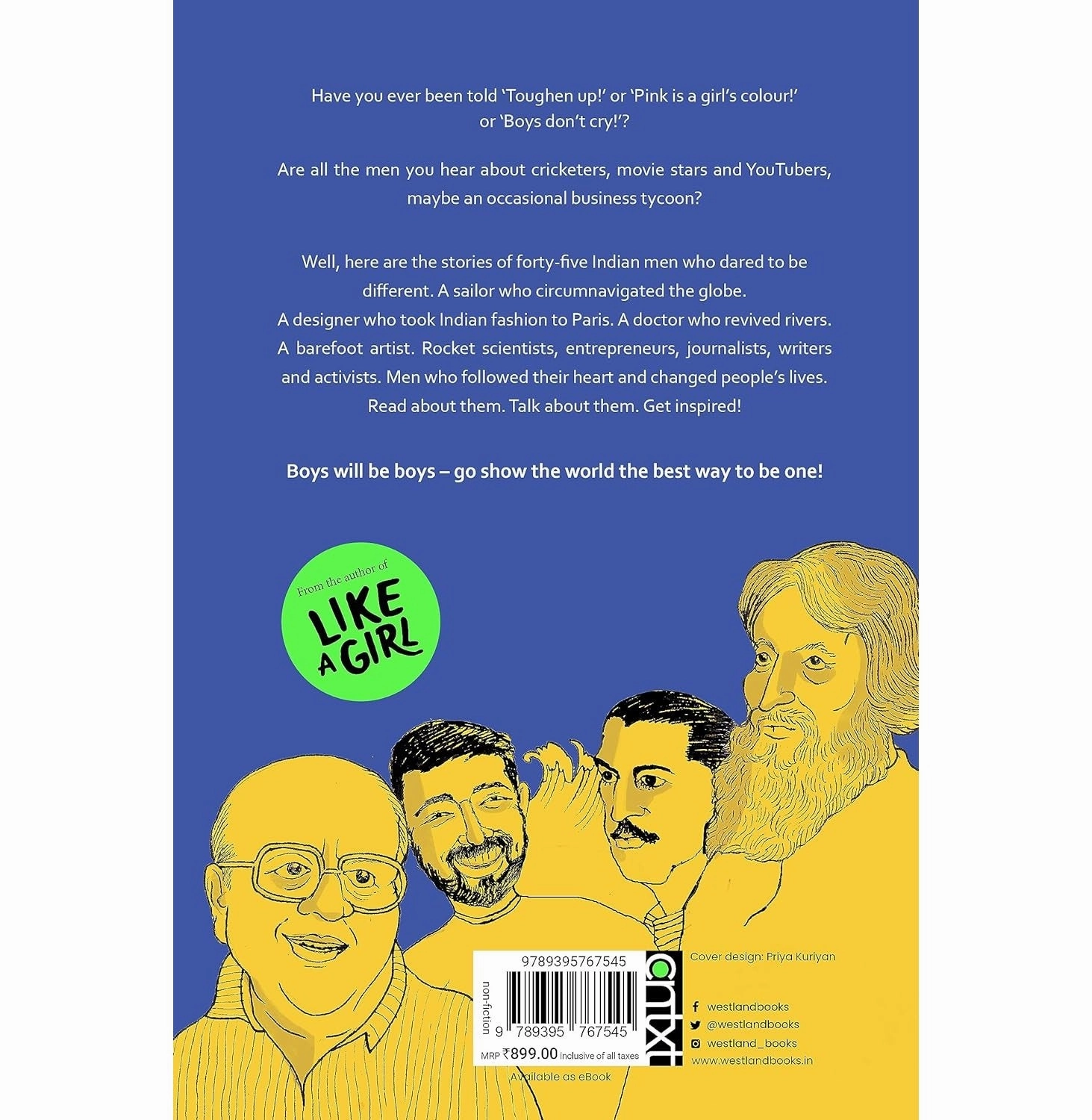 Learn & grow Tiny thinkers Boys Will Be Boys: Inspiring Stories For Tough Kids [Hardcover] Jain Aparna