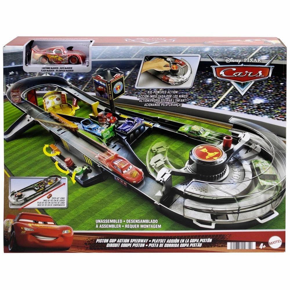 Disney Pixar Cars Piston Cup Action Speedway Playset Smart & fun