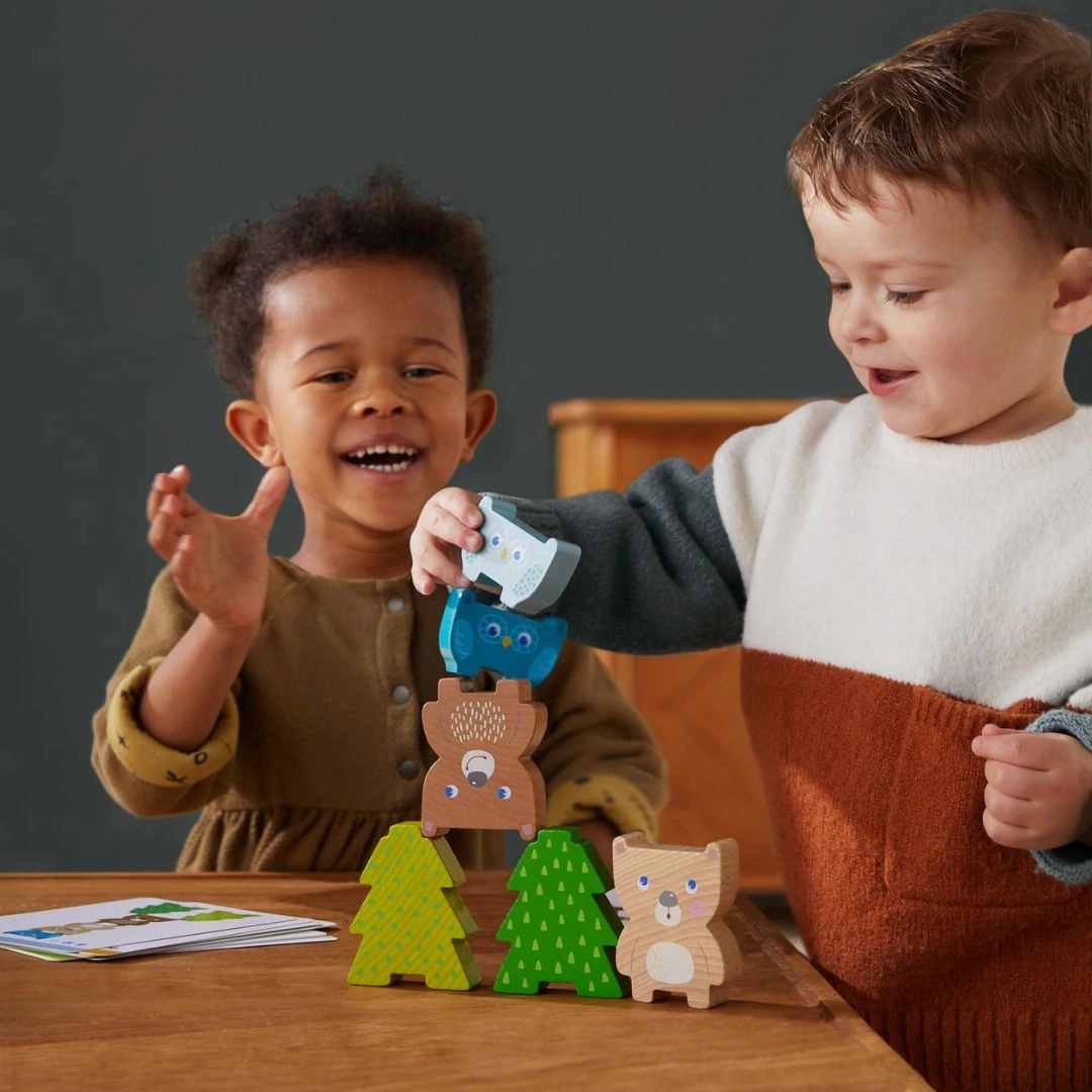Young minds at work Mini makers Forest Friends Stacking Toy
