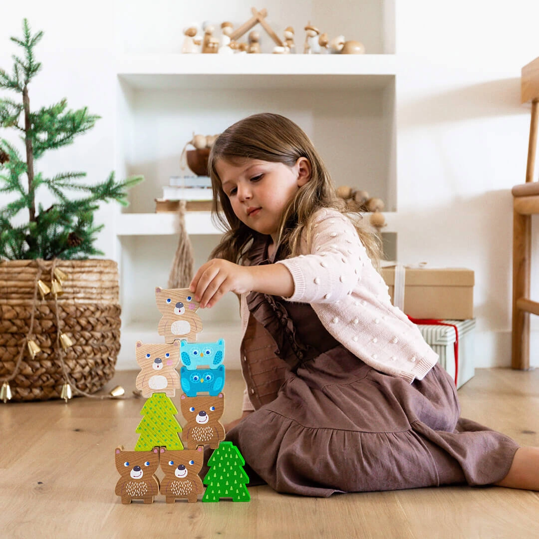 Forest Friends Stacking Toy Playful learning Everyday learning
