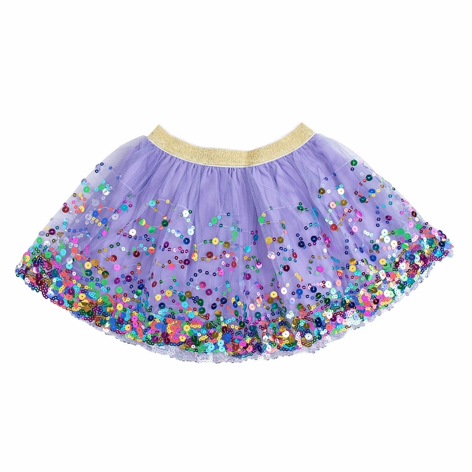 Lavender Confetti Tutu Size 2-4 Imaginative play Mini makers