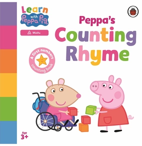 Learn With Peppa: Peppa'S Counting Rhyme [Board Book] Peppa Pig Kid-centered learning