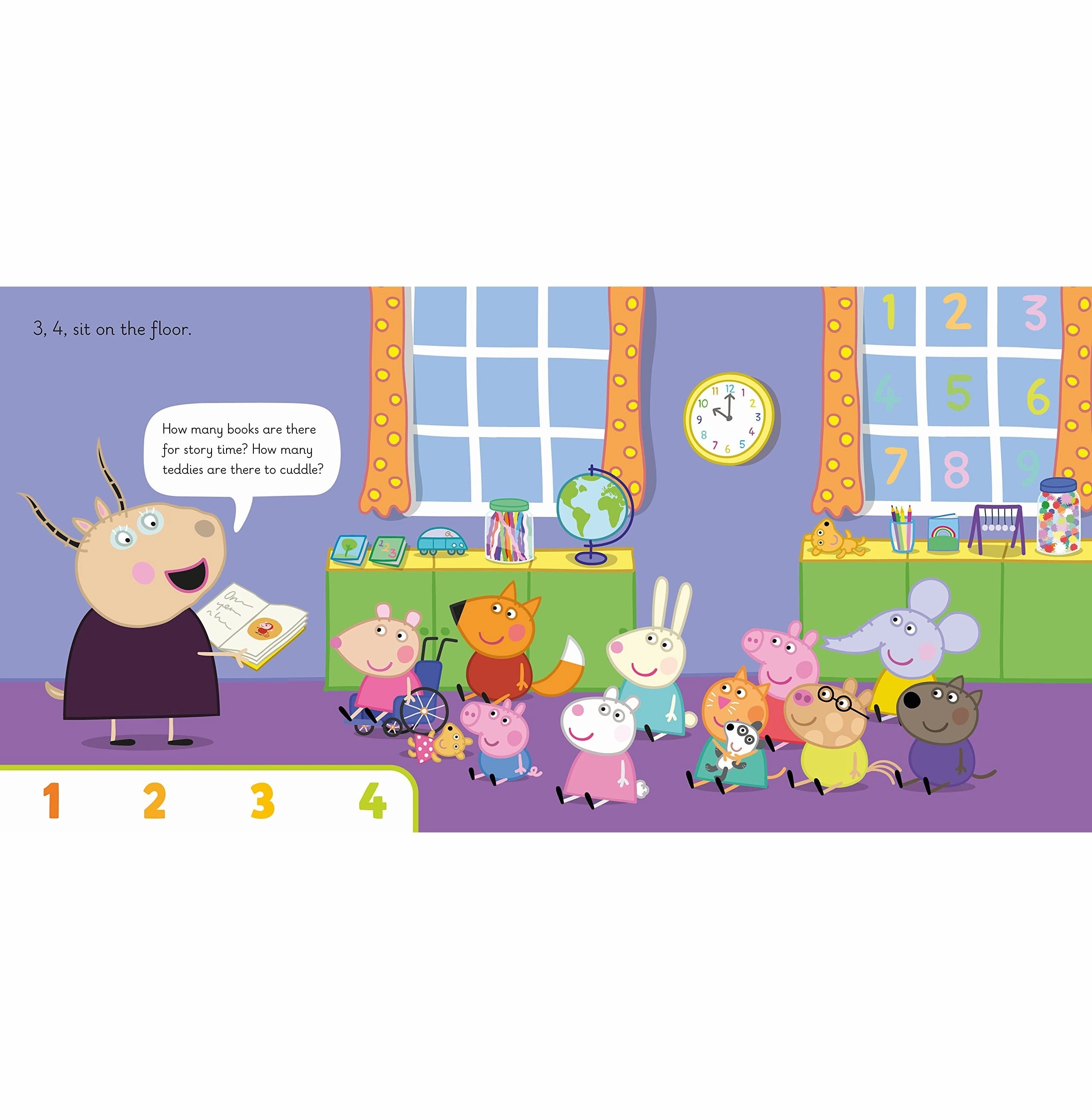 Learn With Peppa: Peppa'S Counting Rhyme [Board Book] Peppa Pig Curious minds
