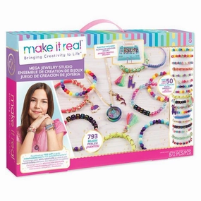 Child development Skill-building tools Make It Real Mega Jewellery Studio Set