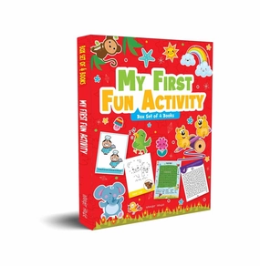 Enrichment activities My First Fun Activity Boxset Of 4 Books: Spot The Difference Mazes Word Search & Dot To Dot [Paperback] Wonder House Books