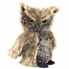 Growing minds Fun for curious minds Screech Owl Puppet