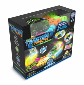 Twister Tracks 221 Neon Glow Track   1 Green Race Car Fun that fuels growth