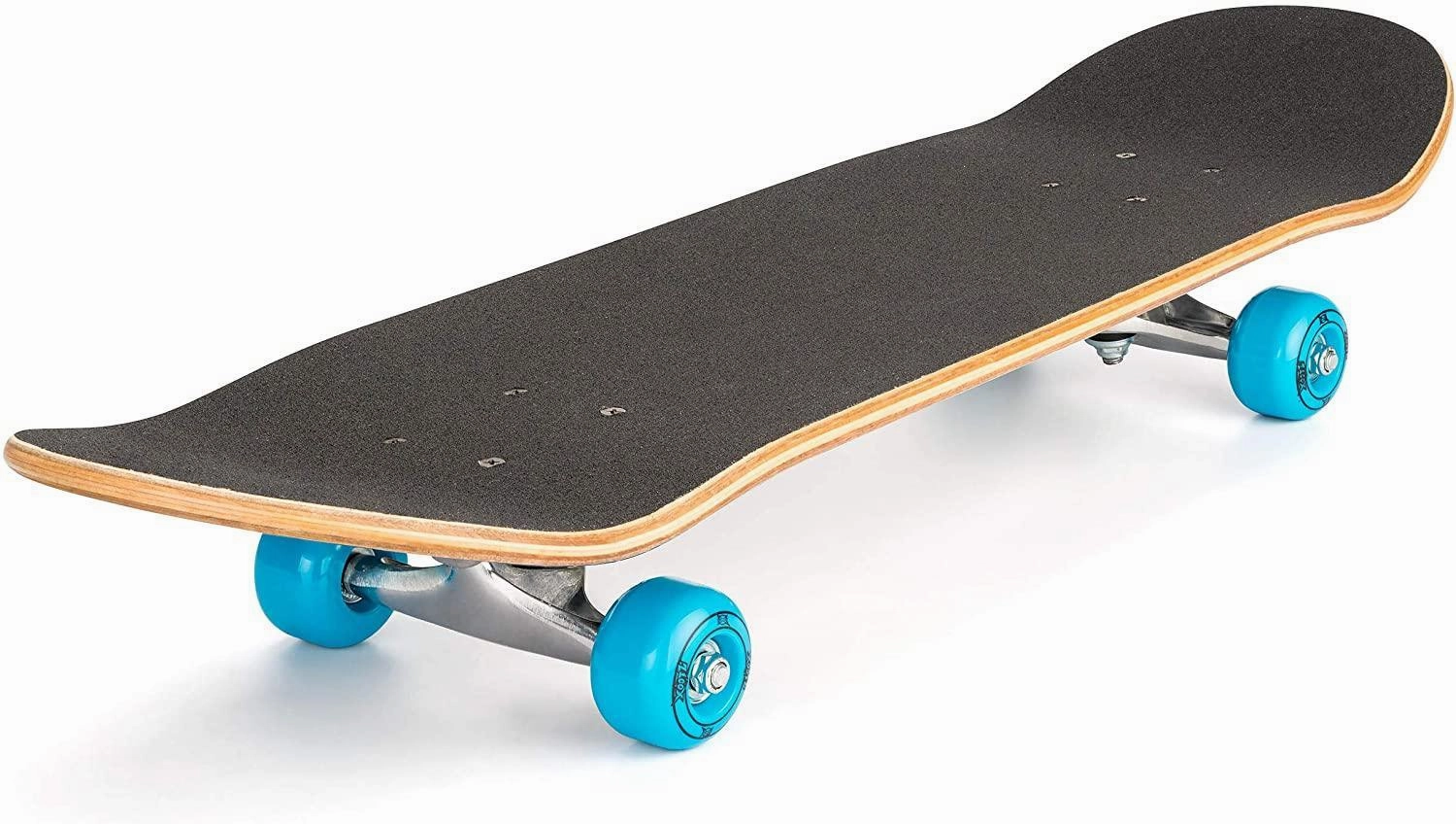 Curious minds Xootz Double Kick 31-Inch Trick Skateboard, Snake Skull