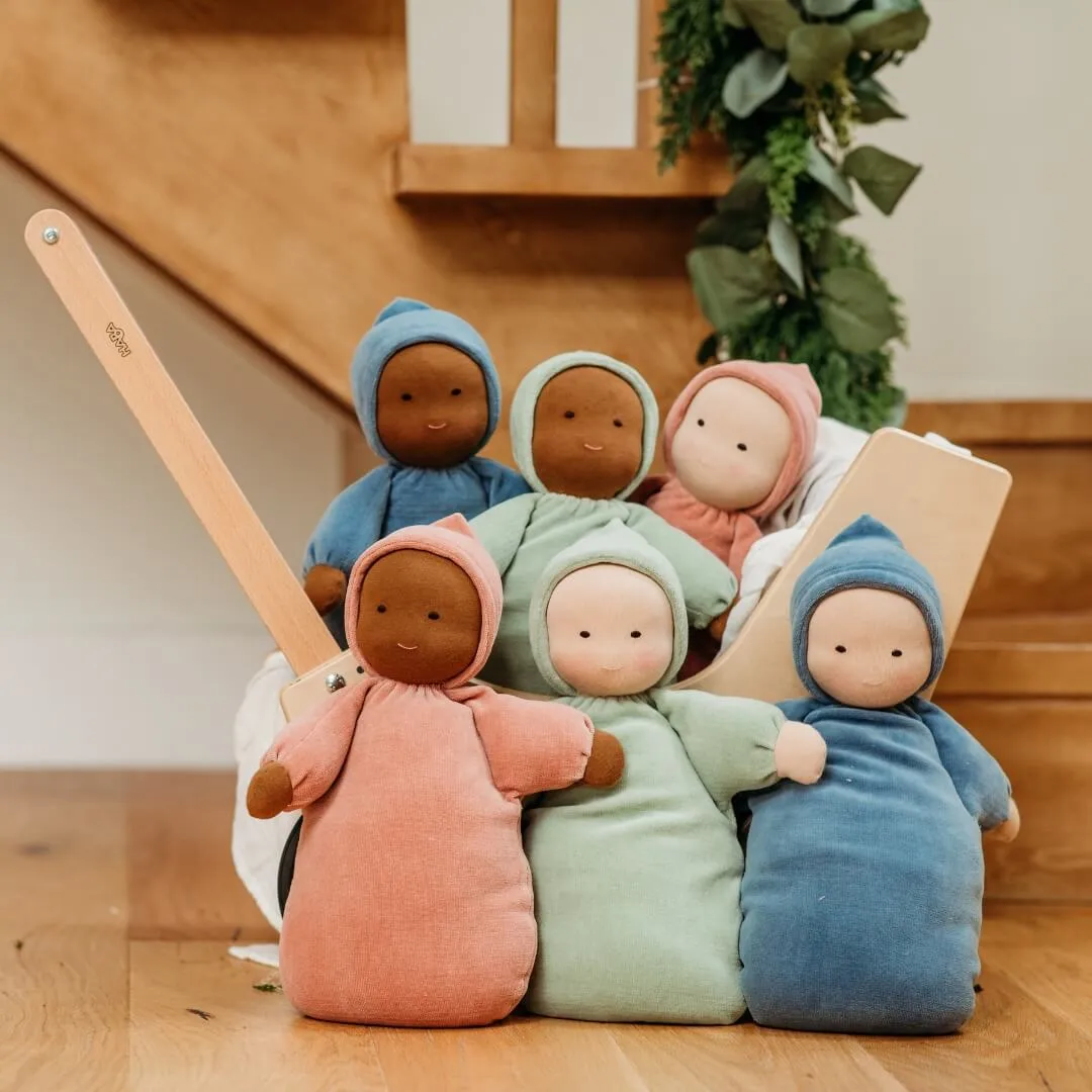 Bella Luna Waldorf Doll - Dark Skin Tone Growth tools