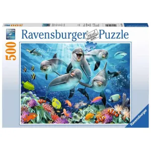 Dolphins In The Coral Reef 500Pc Play-based education Designed for development