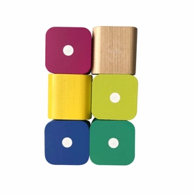Learning fun Baby'S First Magnetic Blocks - 6-Piece Set