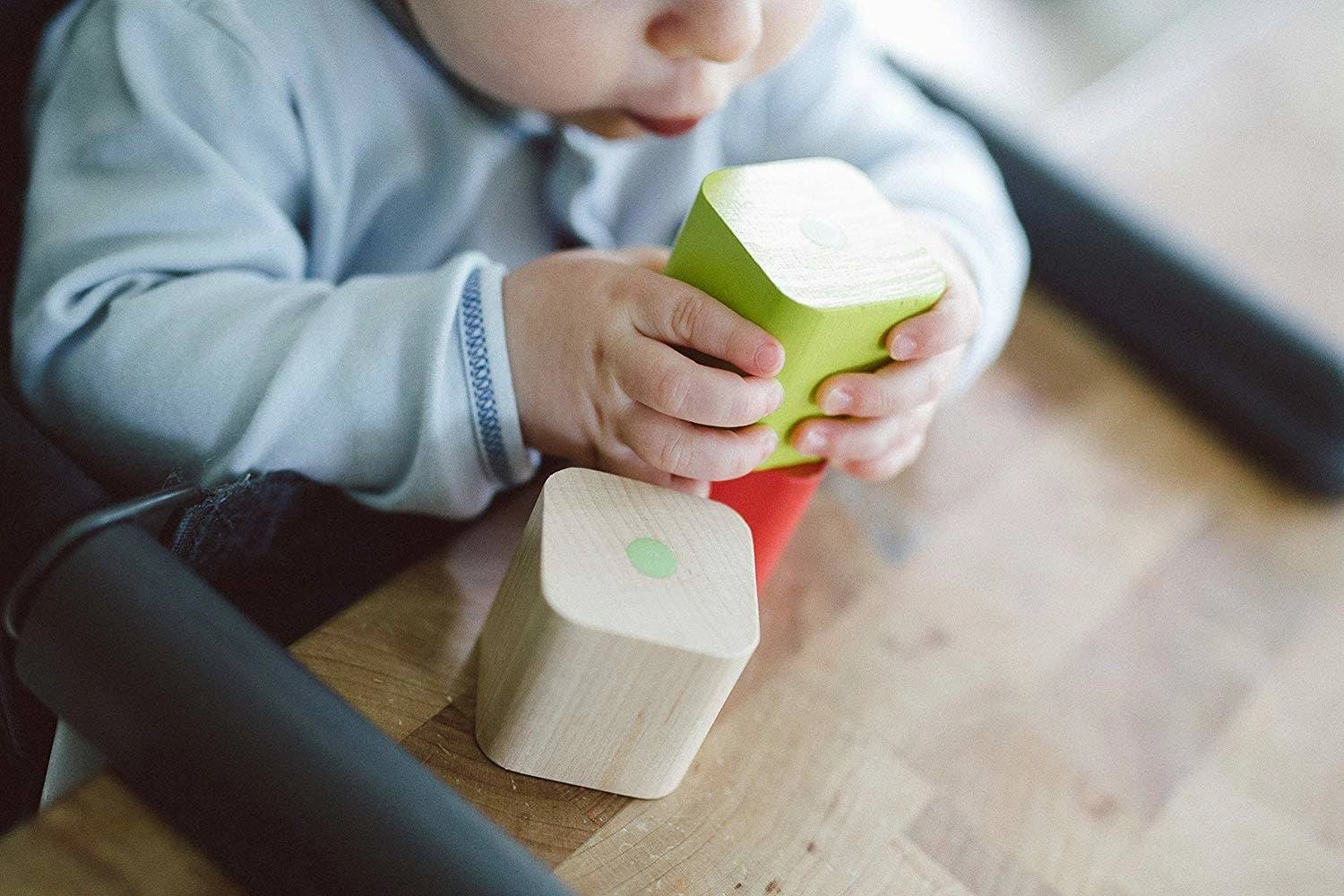 Baby'S First Magnetic Blocks - 6-Piece Set Designed for development