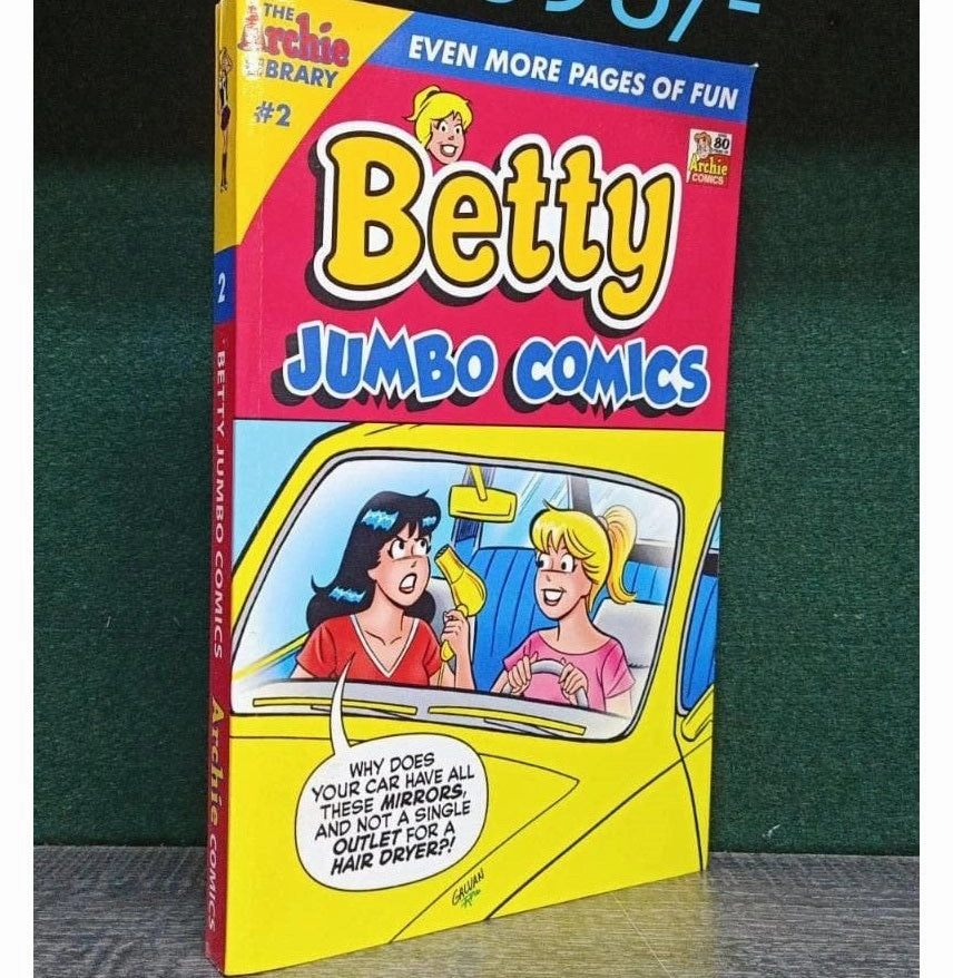 Betty Jumbo Comics Library # 2 [Paperback] Archie Comic Publications Inc Little hands