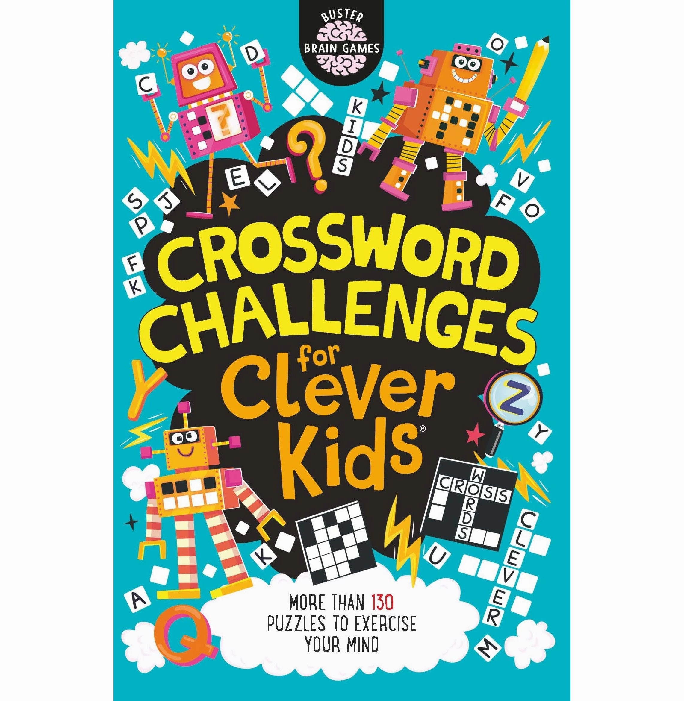 Crossword Challenges For Clever Kids [Paperback] Moore Dickason Gareth Chris Playroom learning Creative minds