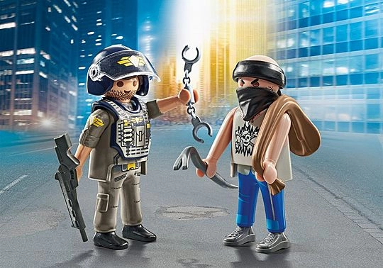 Duo Pack Tactical Police With Thief 71505 Learn & grow Kids essentials