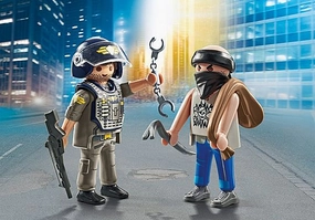 Duo Pack Tactical Police With Thief 71505 Learn & grow Kids essentials